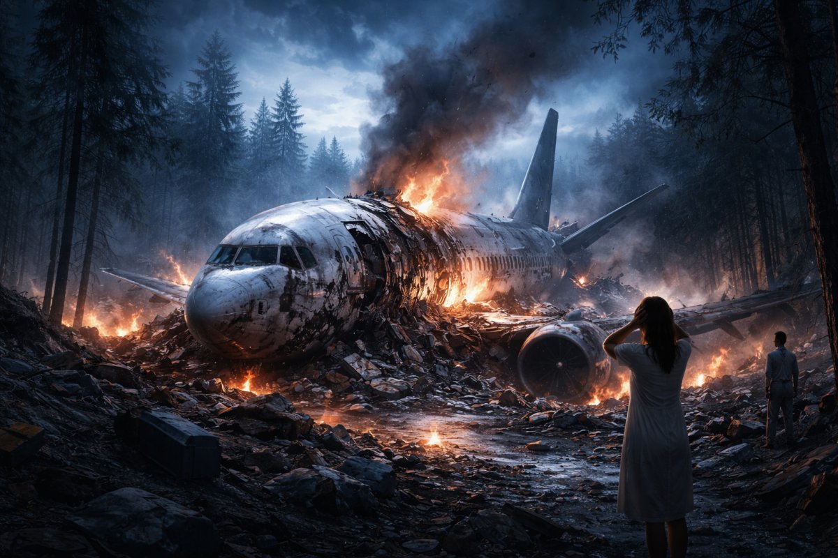 Traumdeutung Flugzeugabsturz und was ein Flugzeugabsturz im Traum bedeuten kann