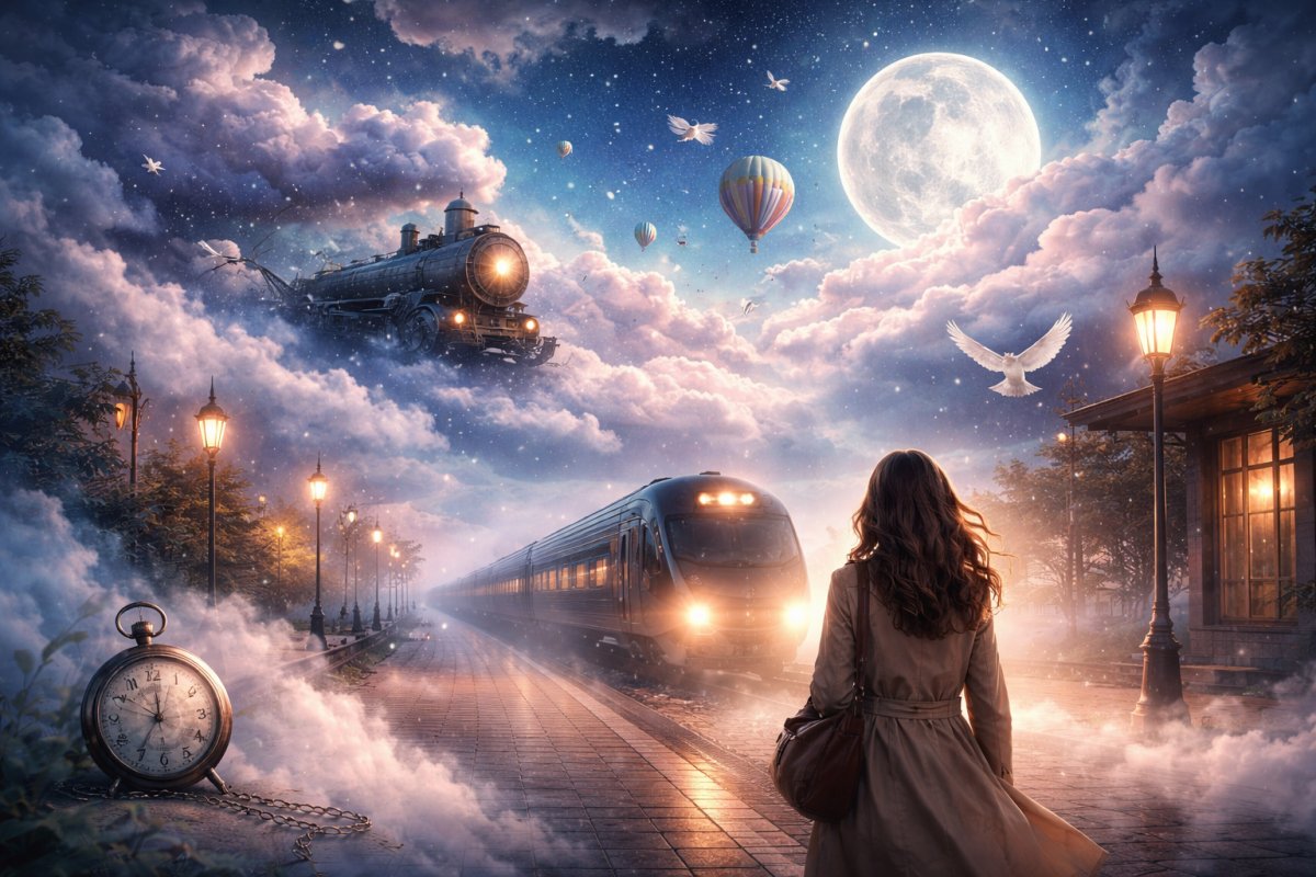 Traumdeutung Zug und was ein Zug im Traum bedeuten kann