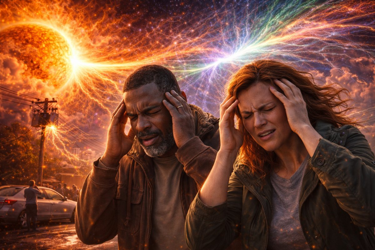 Unsichtbare wellen am horizont solingens