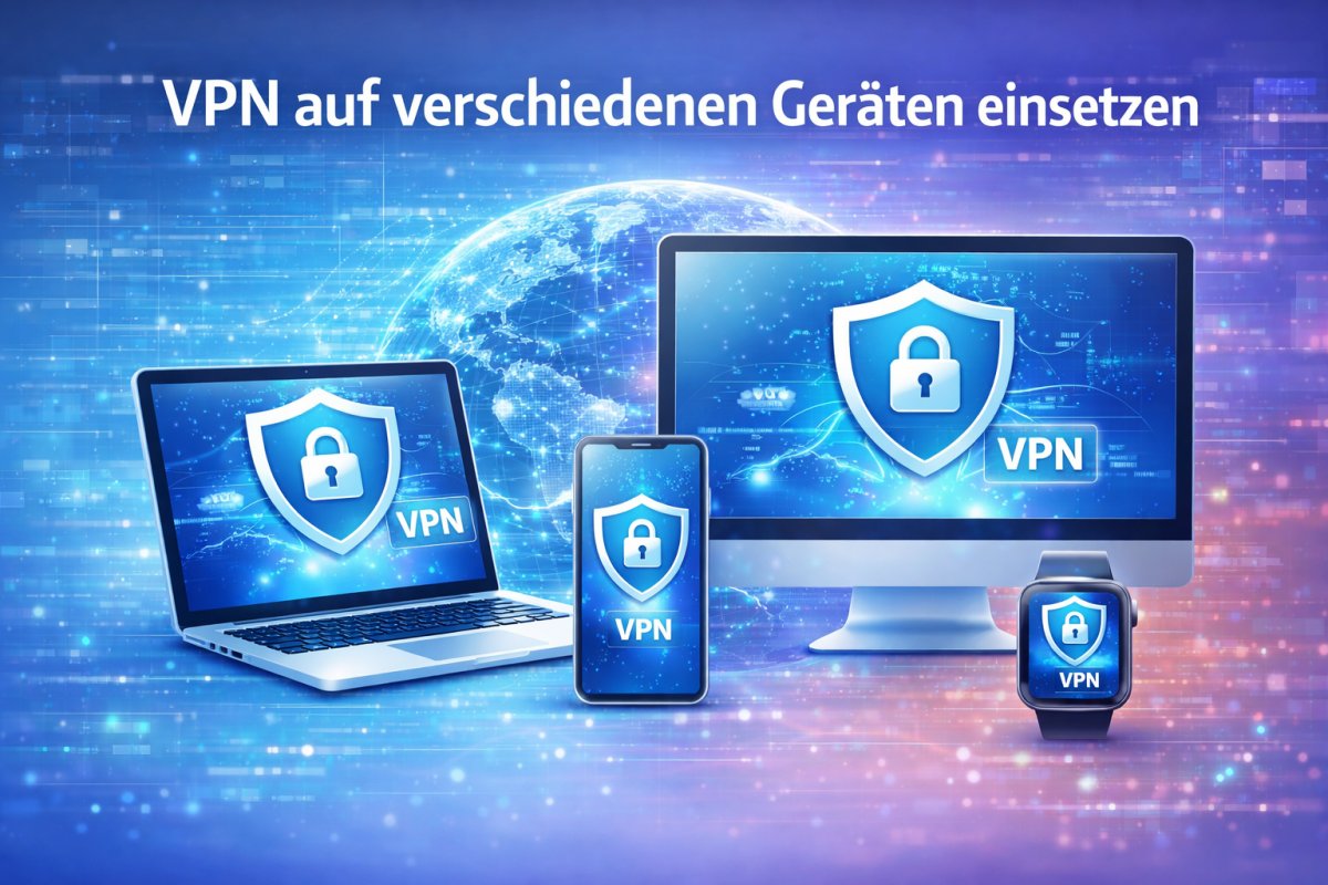 VPN auf verschiedenen Geräten einsetzen VPN auf verschiedenen Geräten einsetzen