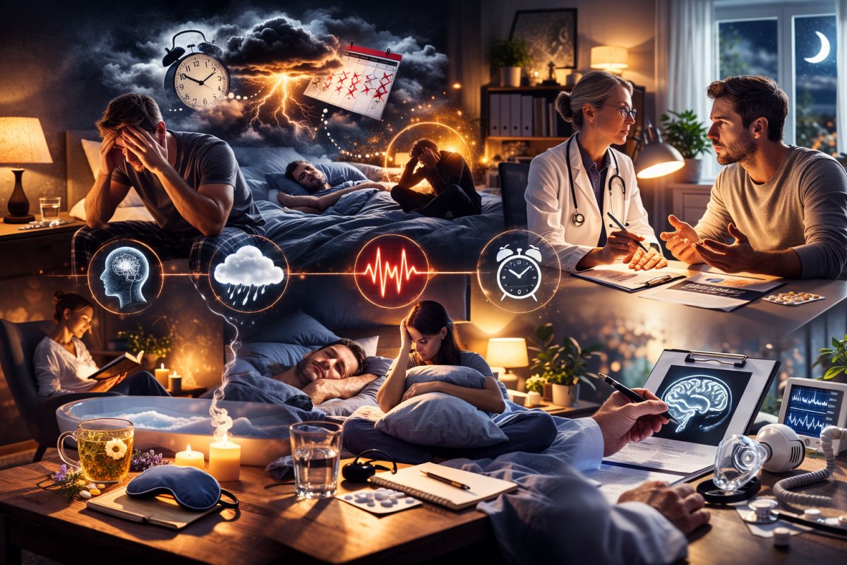 Wann &auml;rztliche Hilfe bei Schlafst&ouml;rungen notwendig ist