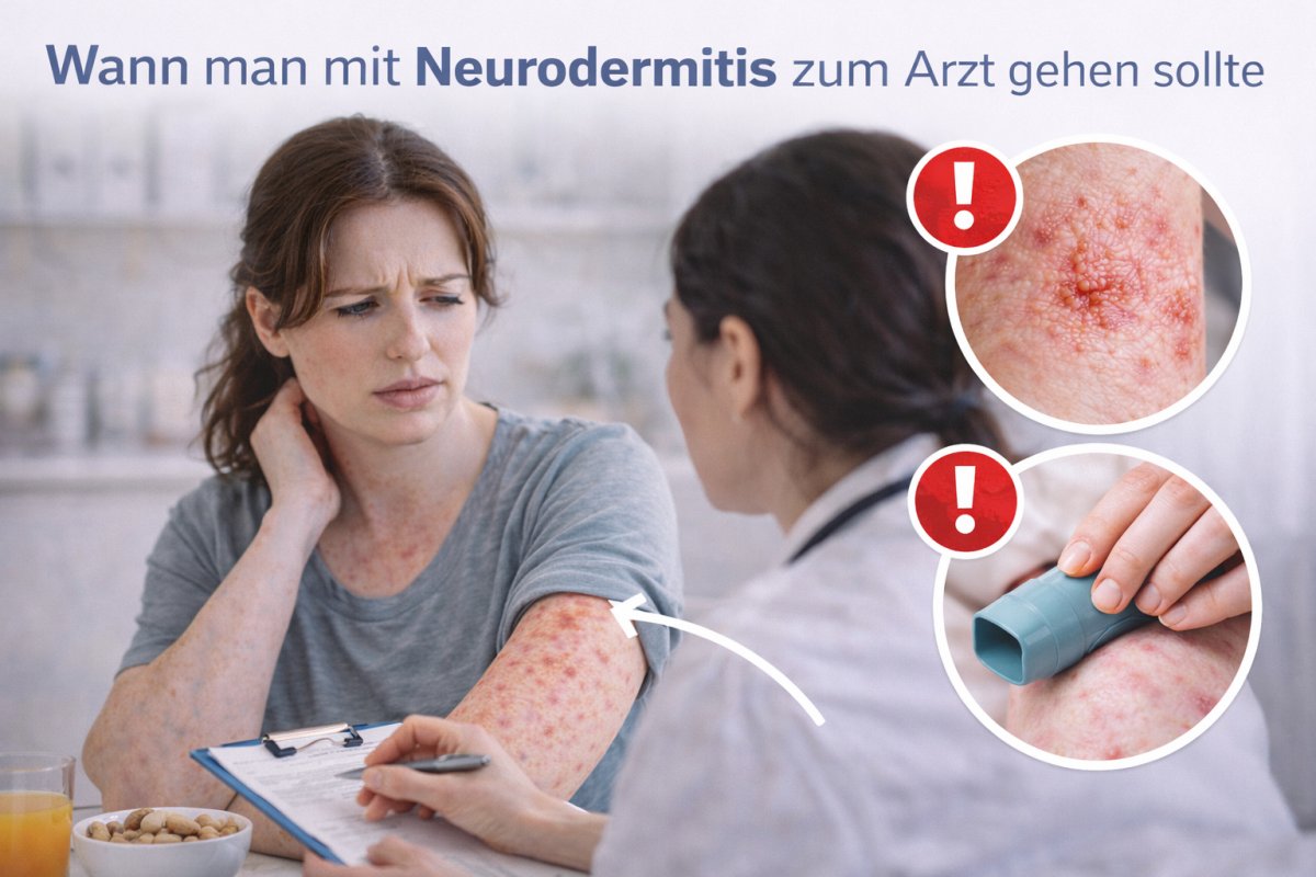 Wann man mit Neurodermitis zum Arzt gehen sollte Wann man mit Neurodermitis zum Arzt gehen sollte