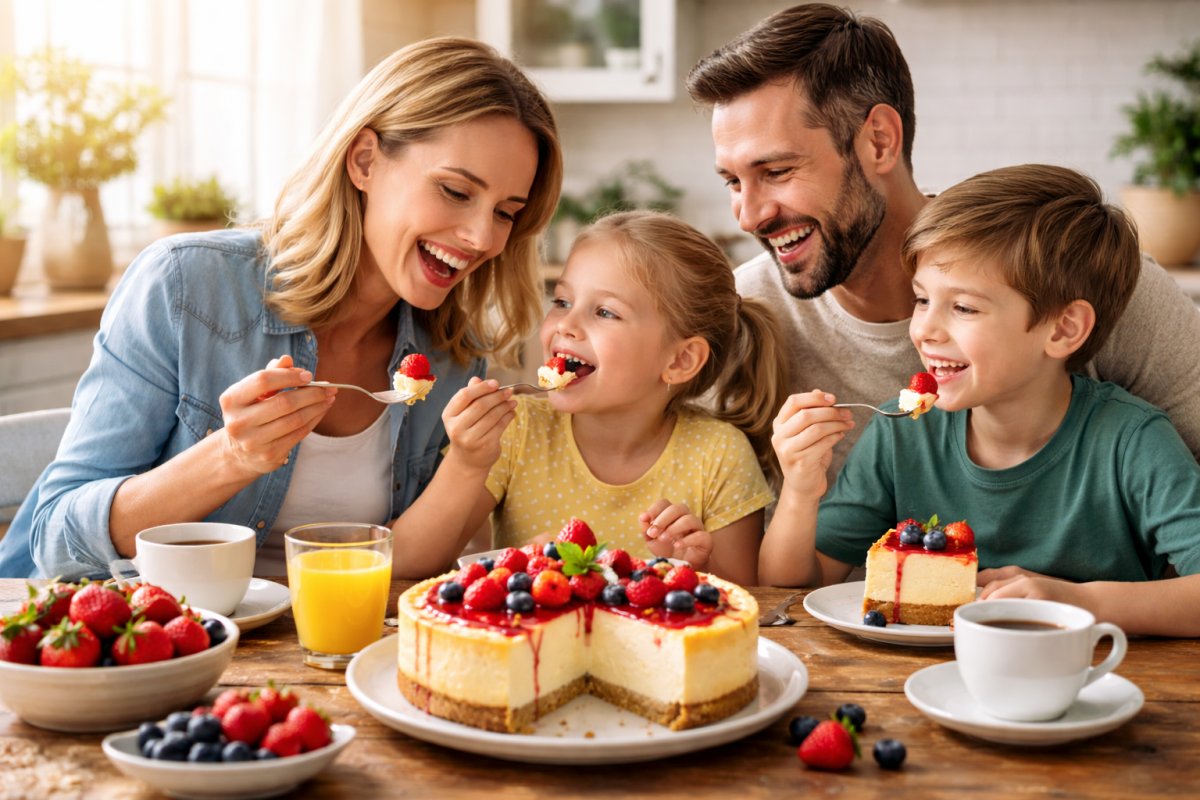 Warum Cheesecake f&uuml;r die ganze Familie geeignet ist