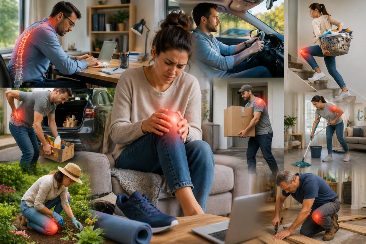 Warum Gelenke im Alltag so stark belastet werden