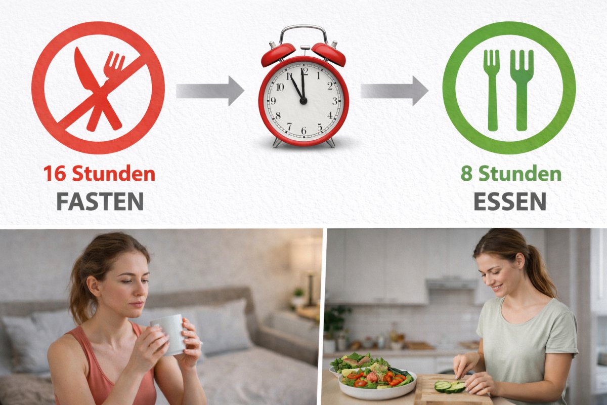 Was bedeutet Intervallfasten 16:8 genau
