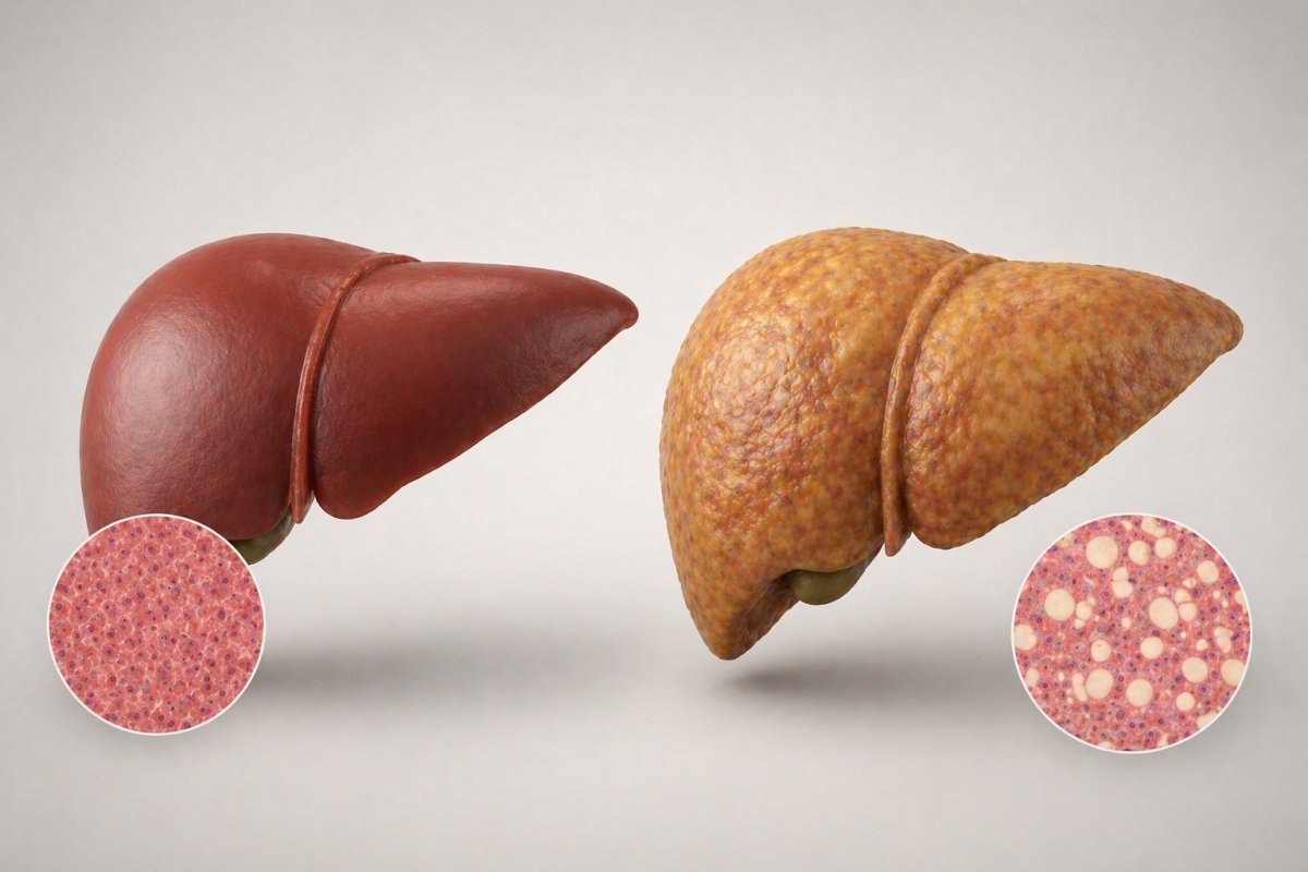 Was eine Fettleber genau ist