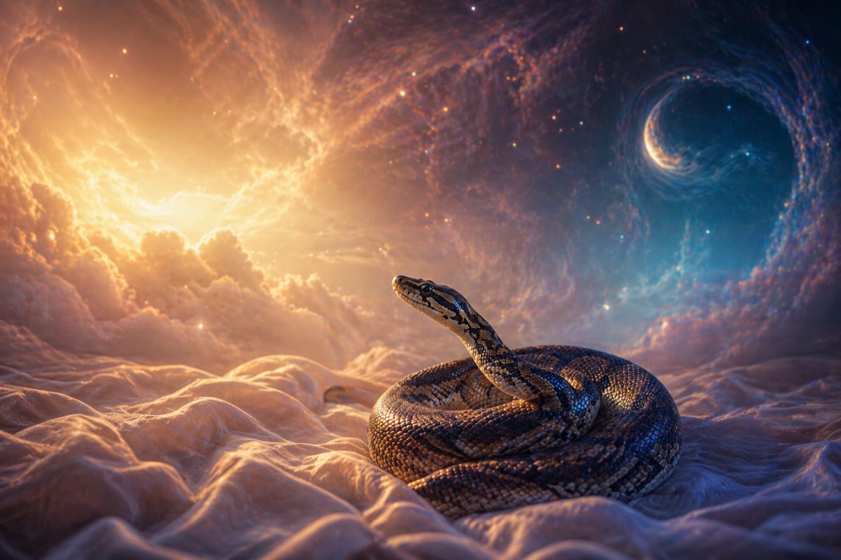 Was eine Schlange im Traum allgemein bedeutet