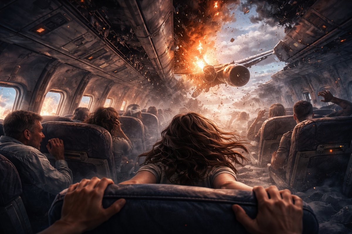 Wenn man selbst im abst&uuml;rzenden Flugzeug sitzt