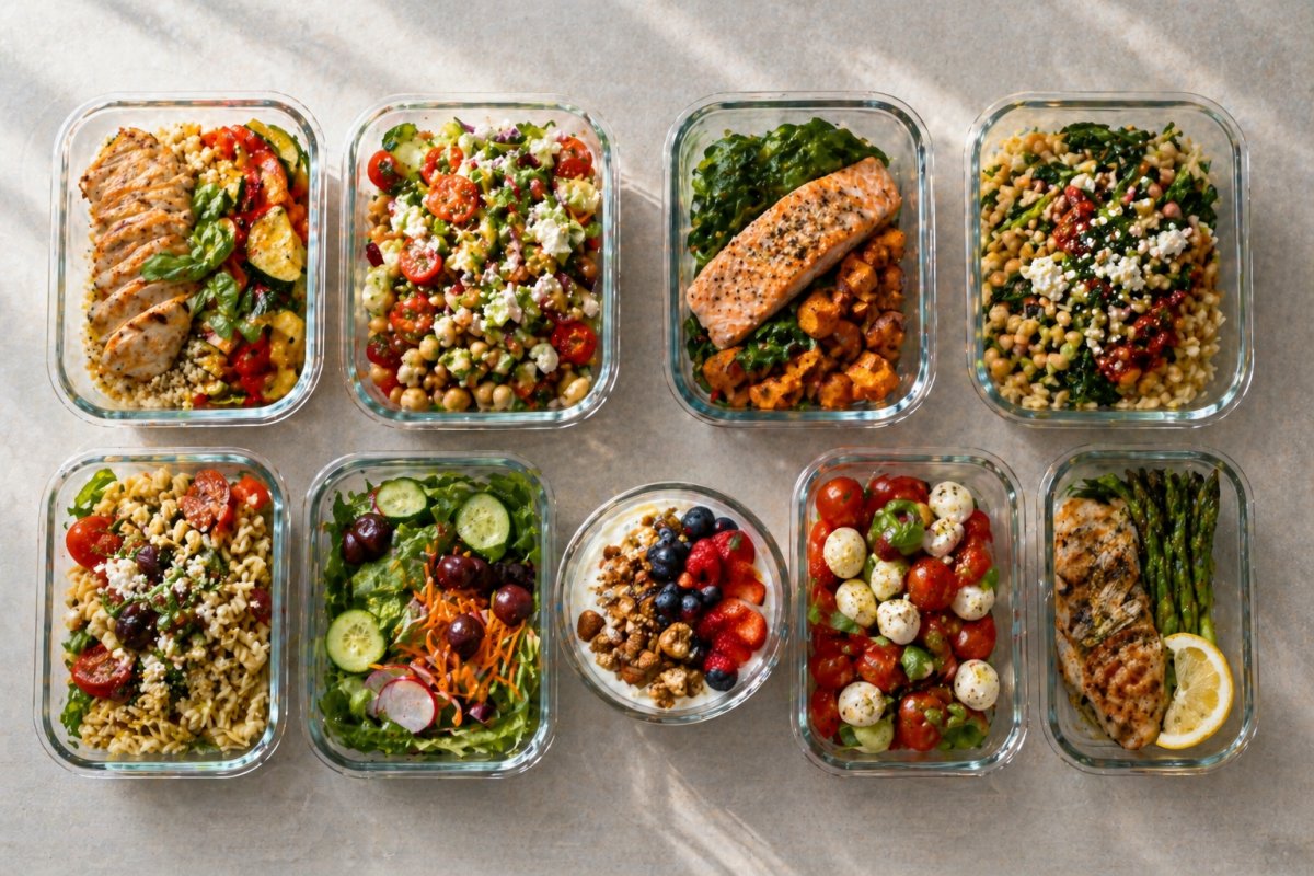 Wochenplan f&uuml;r die mediterrane Ern&auml;hrung