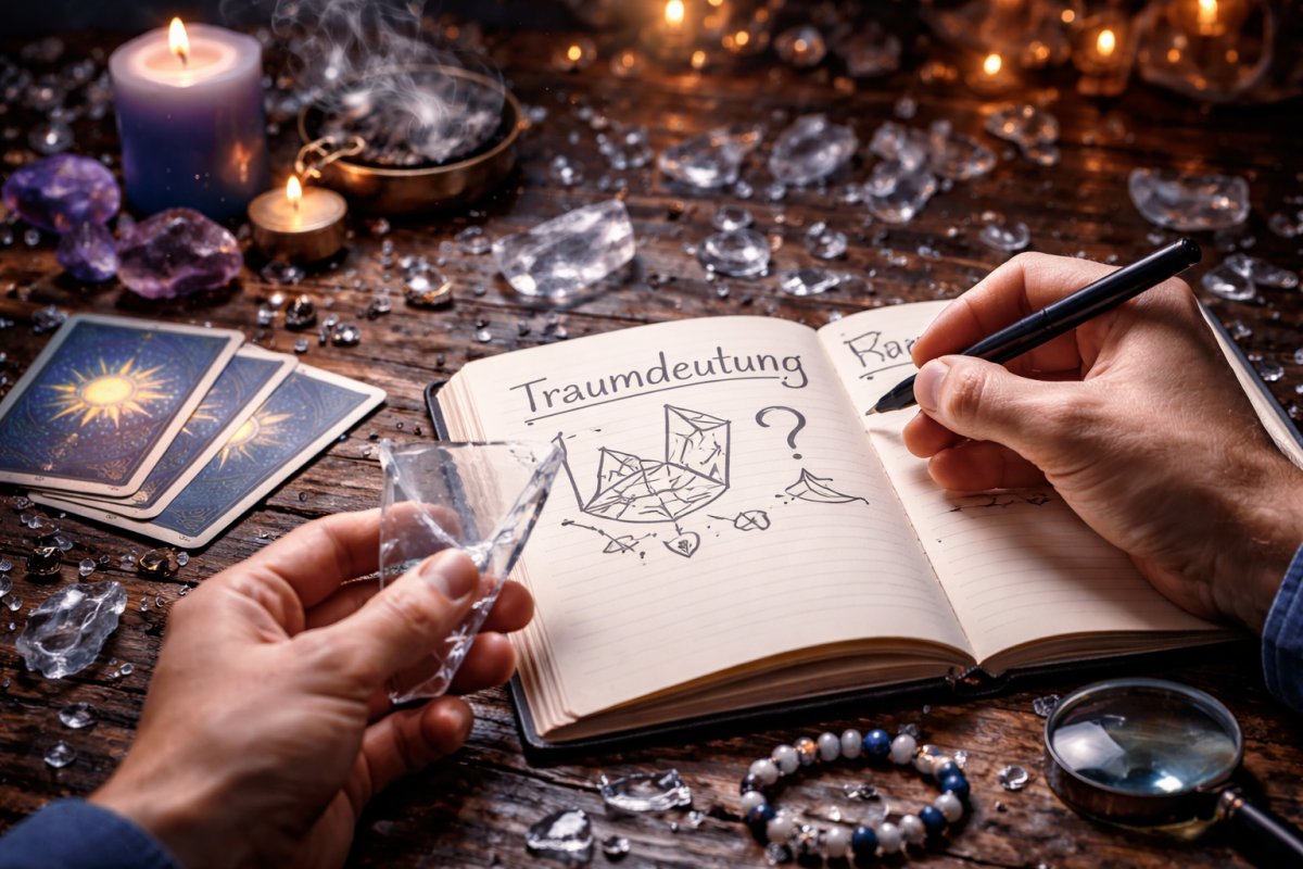 Zerbrochenes Glas im Traum richtig deuten und verstehen