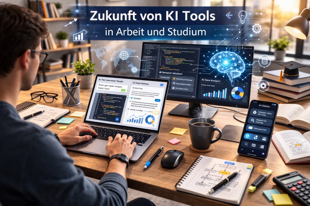 Zukunft von KI Tools in Arbeit und Studium