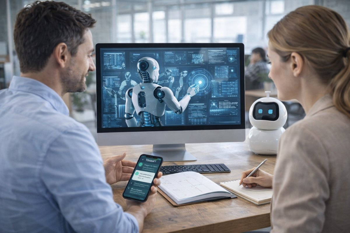 Zukunftsperspektiven der KI-gest&uuml;tzten Arbeit