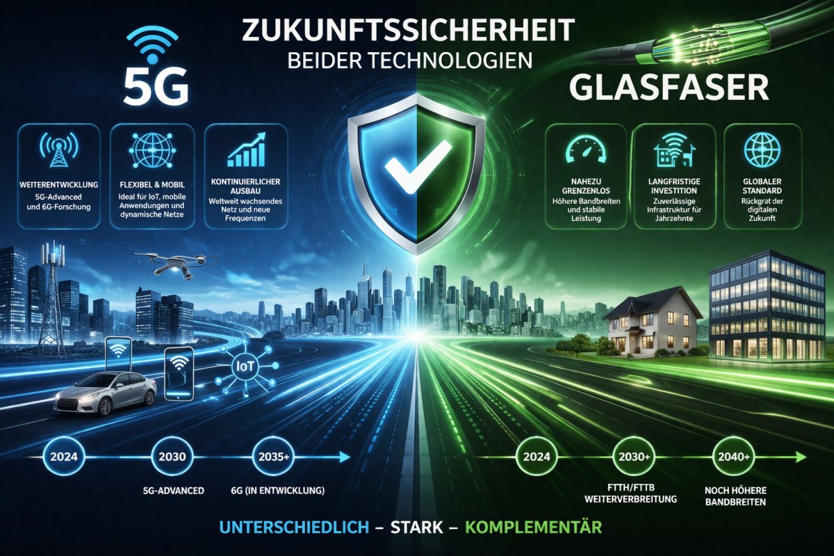 Zukunftssicherheit beider Technologien Zukunftssicherheit beider Technologien